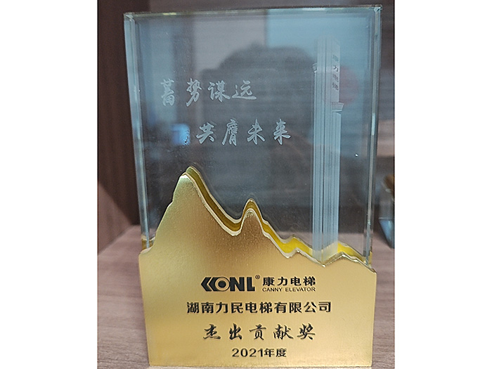 2021年度杰出贡献奖